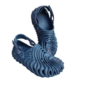 Crocs Salene Bembury Pollex M10 W12 Blue Clog Shoes